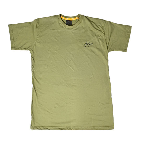 Moss Green Round Neck T-Shirt – AA13