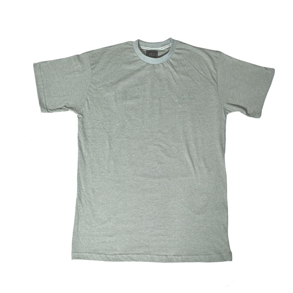 Silver Gray Round Neck T-Shirt – AA16