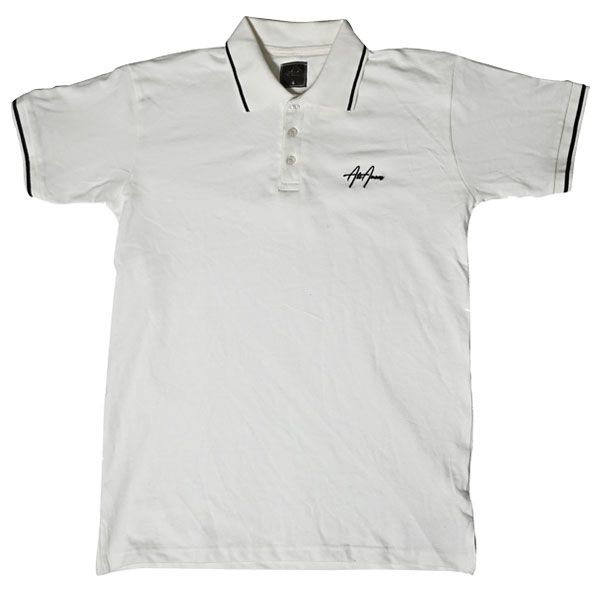 Premium White Polo T-Shirt - AA5
